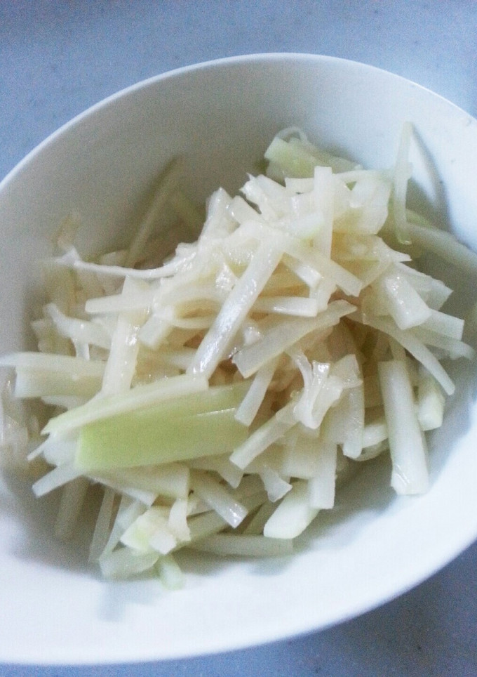 大根の皮のニンニク中華炒め-レシピのメイン写真