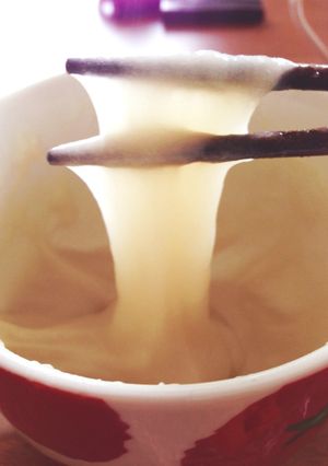 ☆餅から作るレンジで簡単求肥☆-レシピのメイン写真