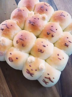 すみっこぐらし 簡単パンの作り方♪-レシピのメイン写真
