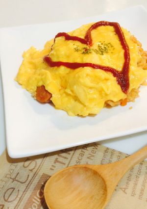 巻かないふわふわオムライス-レシピのメイン写真