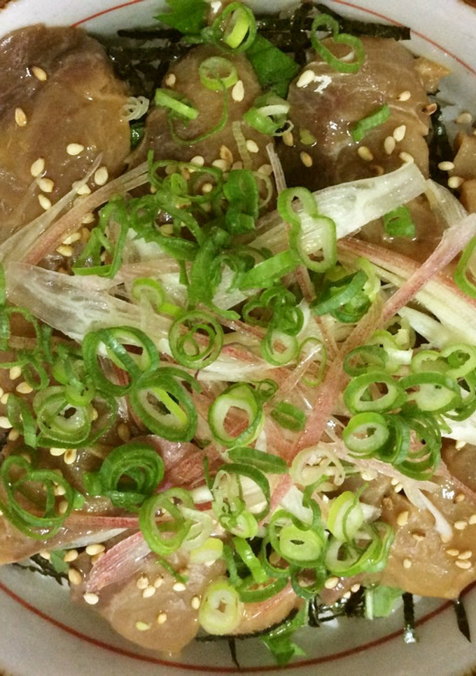 はまちの漬丼〜すだち風味〜-レシピのメイン写真