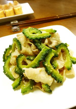 豚しゃぶとゴーヤの醤油麹和え-レシピのメイン写真