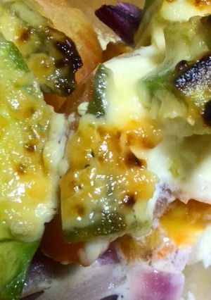 アボカドと長芋、色々野菜の味噌マヨ焼き-レシピのメイン写真