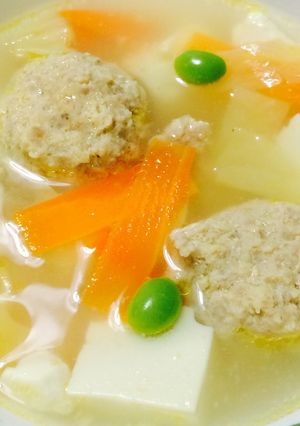 野菜たっぷり肉団子スープ-レシピのメイン写真