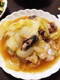 簡単!白菜と鯖缶だけ☆-レシピのメイン写真