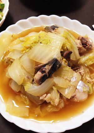 簡単！白菜と鯖缶だけ☆-レシピのメイン写真