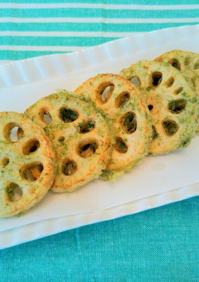 簡単！れんこんの磯辺揚げ～おつまみにも～-レシピのメイン写真
