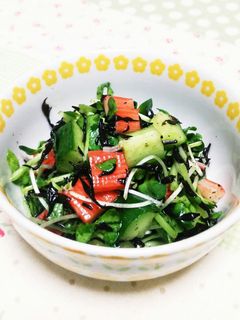 ひじきのサラダ風和え物-レシピのメイン写真