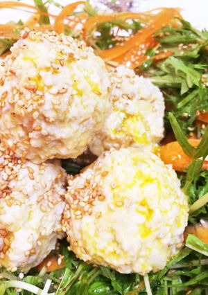 コリコリ食感がたまらないなんこつ鶏つくね-レシピのメイン写真