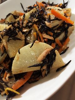 大根とひじきのシーチキン煮-レシピのメイン写真
