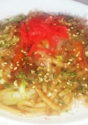 １４歳が作った簡単焼きうどん-レシピのメイン写真
