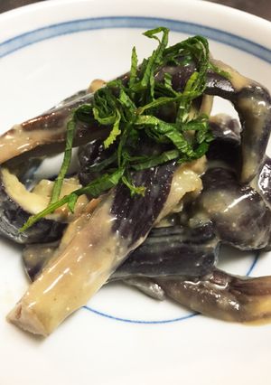 なすの辛子味噌あえ-レシピのメイン写真