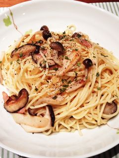 きのこたっぷり和風パスタ-レシピのメイン写真
