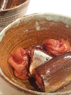 骨も美味しい!さんまの梅煮☆☆-レシピのメイン写真