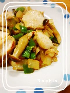 鶏肉と野菜のバター醤油炒め-レシピのメイン写真