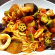 ヤリイカのトマトソースパスタ♪