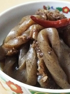 こんにゃくの鰹節煮♪-レシピのメイン写真