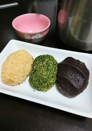 冷凍餅でもち米いらずの簡単おはぎ-レシピのメイン写真