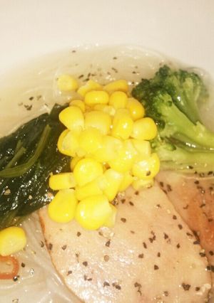 超簡単♪ウェイパーde ピリ辛春雨スープ-レシピのメイン写真