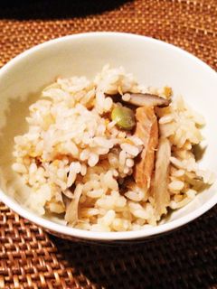 SOYSHで鮭の炊き込み御飯-レシピのメイン写真