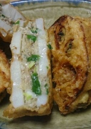 シャキシャキレンコンの挟み揚げ-レシピのメイン写真