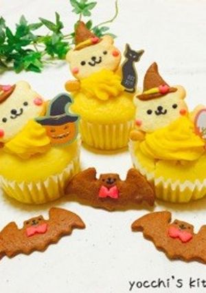 簡単かぼちゃクリーム!ハロウィンマフィン-レシピのメイン写真