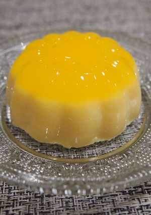 簡単♡オレンジのババロアゼリー二層仕立て-レシピのメイン写真