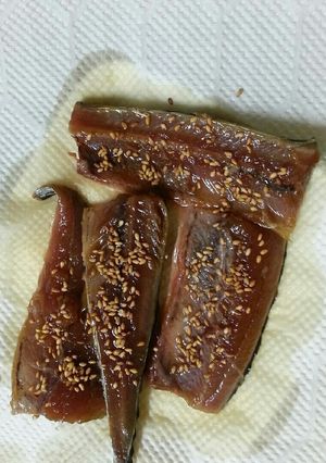 冷蔵庫deサンマみりん干し-レシピのメイン写真