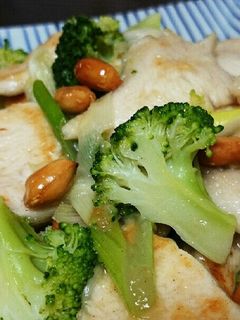 簡単美味・栄養満点!鶏とピーナッツの炒め-レシピのメイン写真