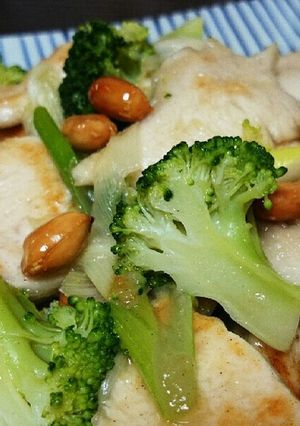簡単美味・栄養満点！鶏とピーナッツの炒め-レシピのメイン写真