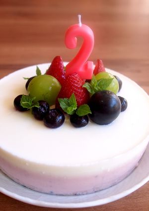 大人も美味しい2歳のケーキ・卵不使用-レシピのメイン写真