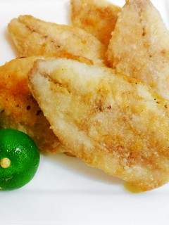 すだちが決め手 アジのムニエル-レシピのメイン写真