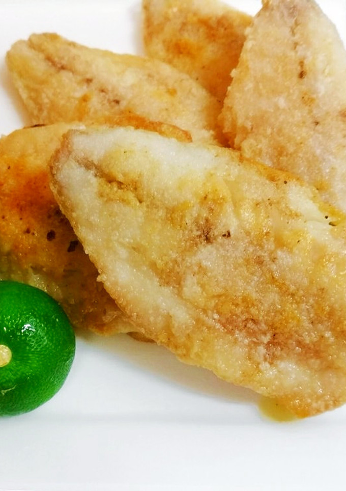 すだちが決め手　アジのムニエル-レシピのメイン写真