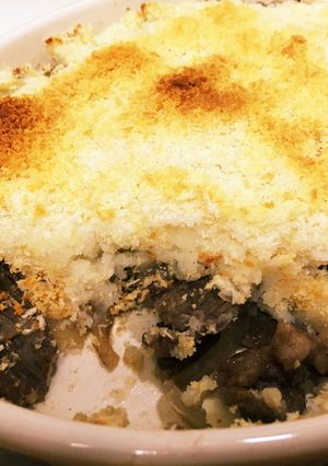 牛肉とマッシュポテトの重ね焼きグラタン-レシピのメイン写真