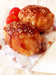 焼肉のタレで簡単♪肉巻きおにぎり-レシピのメイン写真