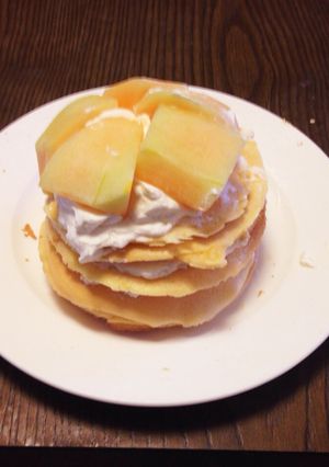薄力粉で作るパンケーキ-レシピのメイン写真