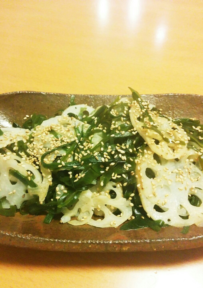 切り昆布と蓮根のあっさり炒め-レシピのメイン写真