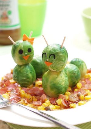 春のキャタピラーおかずサラダ-レシピのメイン写真