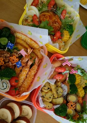 2015年＊小学校＊運動会のお弁当＊-レシピのメイン写真