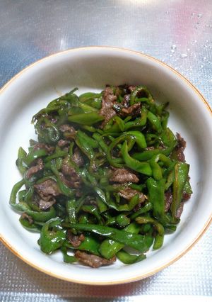 お弁当に♪ピーマンの牛肉炒め-レシピのメイン写真