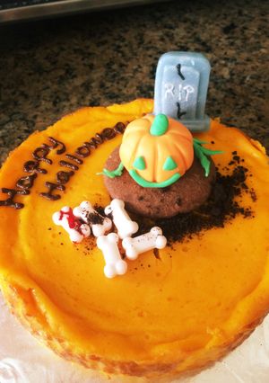 ボール一個で簡単カボチャプリン風ケーキ-レシピのメイン写真