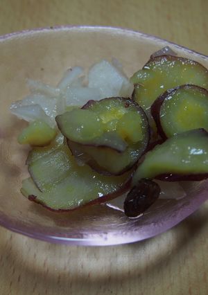 秋の果物と野菜デザート-レシピのメイン写真