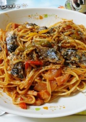 秋刀魚のワンスポットパスタ-レシピのメイン写真