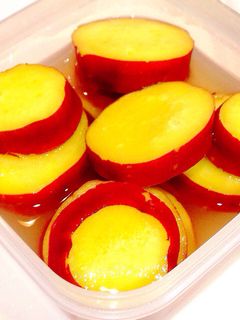 秋はコレ!さつまいものレモン煮-レシピのメイン写真