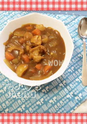 ♡焦がし鶏の愛されカレー♡-レシピのメイン写真