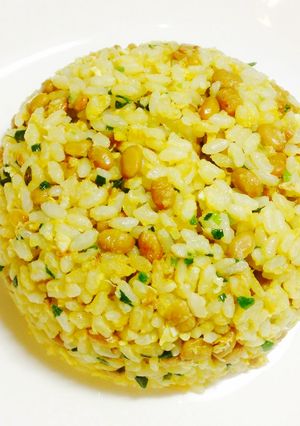 簡単！バター醤油納豆チャーハン（≧∇≦）-レシピのメイン写真