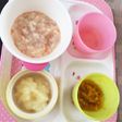 離乳食 パン粥献立