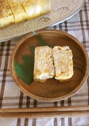 なめたけ卵焼き-レシピのメイン写真