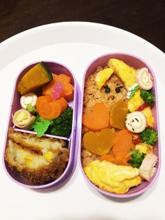 ラプンツェル☆オムライスアレンジ-レシピのメイン写真