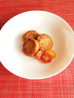 お弁当に 照り焼きつくね 卵不使用-レシピのメイン写真